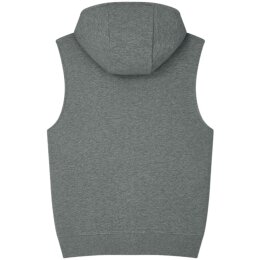 Earth Positive - EP309 - Sleeveless Full Zip Hoodie - Dark Heather