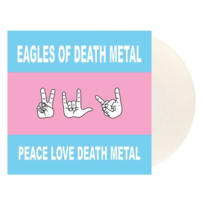EAGLES OF DEATH METAL - PEACE LOVE DEATH METAL -WHITE VINYL- - LP
