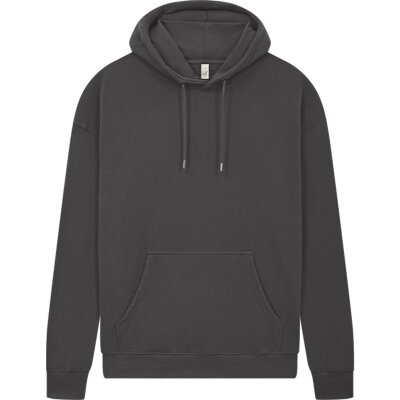 Earth Positive - EP301 - Pullover Hoodie - Faded Black Deep Grey