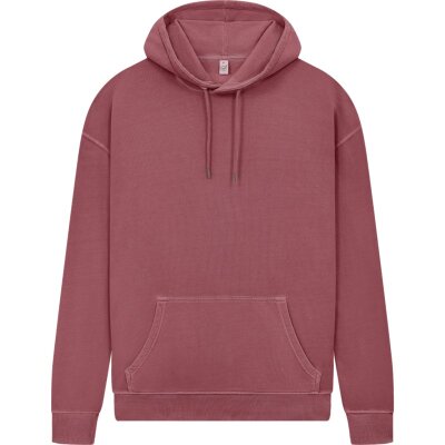 Earth Positive - EP301 - Pullover Hoodie - Stone Washed Burgundy