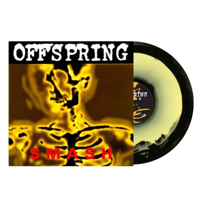 OFFSPRING, THE - SMASH - EXCLUSIVE 375 YELLOW BLACK COLOURED VINYL EDITION - LP