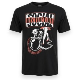 Social Distortion - Ball and Chain - Unisex Shirt - black...