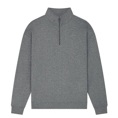 Earth Positive - EP307 - 1/4 Zip Sweatshirt - Dark Heather