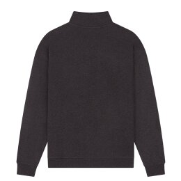 Earth Positive - EP307 - 1/4 Zip Sweatshirt - Black Heather