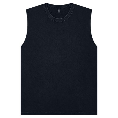 Earth Positive - EP01S - Sleeveless T-shirt - Stone Washed Black
