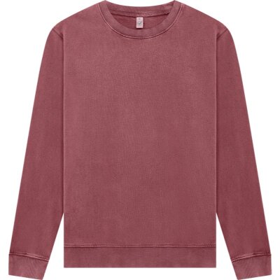 Earth Positive - EP302 - Sweatshirt - Stone Washed Burgundy
