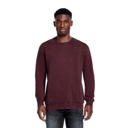 Earth Positive - EP302 - Sweatshirt - Stone Washed Burgundy
