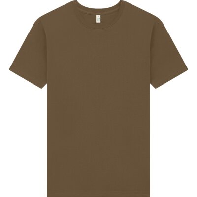 Earth Positive - EP185 - Premium Jersey T-shirt - Faded Brown