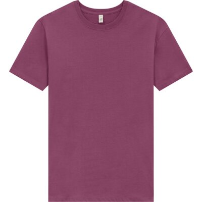 Earth Positive - EP185 - Premium Jersey T-shirt - Faded Burgundy