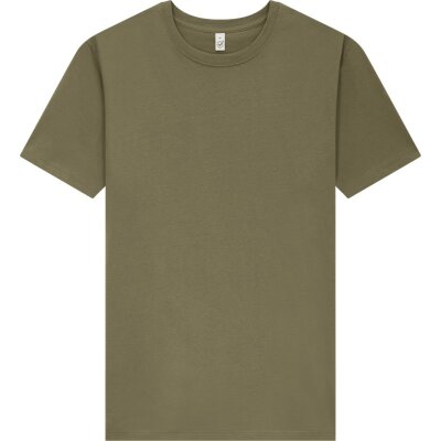 Earth Positive - EP185 - Premium Jersey T-shirt - Faded Khaki