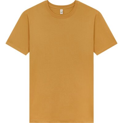 Earth Positive - EP185 - Premium Jersey T-shirt - Faded Mustard