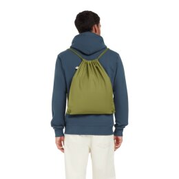 Earth Positive - EP76 - Drawstring Gym Bag - Khaki Green
