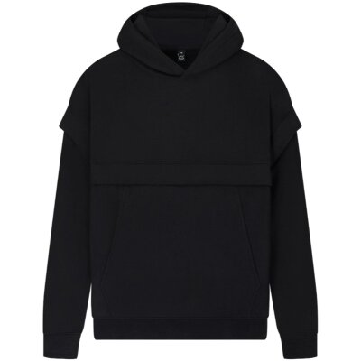 Earth Positive - EP552 - Storm Flap Hoodie - Black