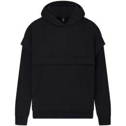 Earth Positive - EP552 - Storm Flap Hoodie - Black