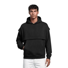 Earth Positive - EP552 - Storm Flap Hoodie - Black