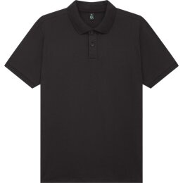 Earth Positive - EP39 - Jersey Polo Shirt - black