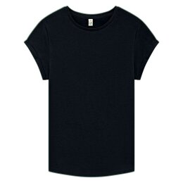 Earth Positive - EP16 - Organic Womens Rolled Sleeve...