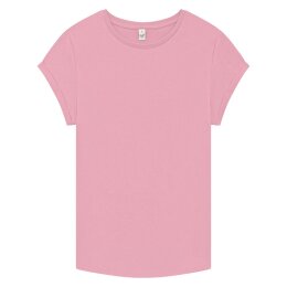 Earth Positive - EP16 - Organic Womens Rolled Sleeve...