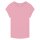 Earth Positive - EP16 - Organic Womens Rolled Sleeve T-Shirt - stone washed pink