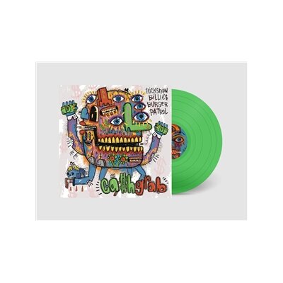 RICKSHAW BILLIES BURGER PATROL - CA$H GRAB (CA$H GREEN TRANSLUCENT VINYL) - LP