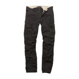 Vintage Industries - 1025 Reef - Cargopant - black