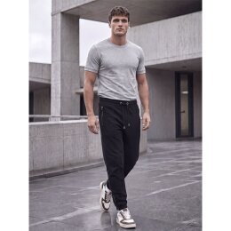 Earth Positive - EP345 - Sweatpants with Zips - Dark Heather