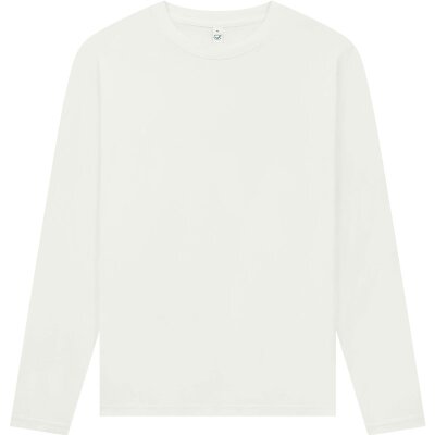 Earth Positive - EP01L - Long Sleeve T-Shirt - stone washed white