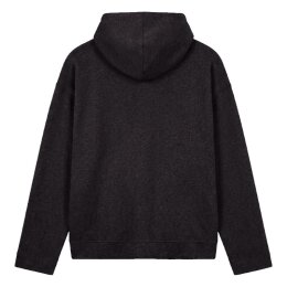 Earth Positive - EP400 - Womens V-Neck Hoodie - Black Heather