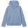 Earth Positive - EP400 - Womens V-Neck Hoodie - Light Blue Heather