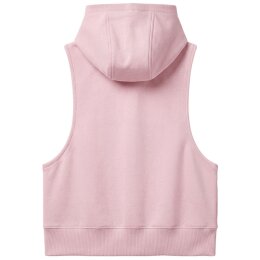 Earth Positive - EP318 - Womens Sleeveless Zip Hoodie - baby pink