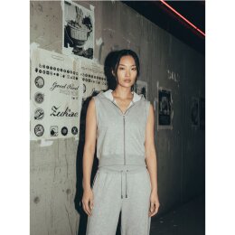 Earth Positive - EP318 - Womens Sleeveless Zip Hoodie - fawn