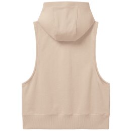 Earth Positive - EP318 - Womens Sleeveless Zip Hoodie - fawn