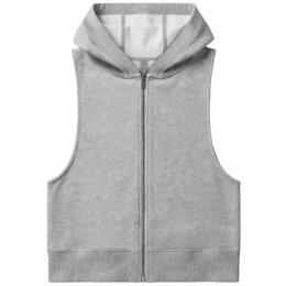 Earth Positive - EP318 - Womens Sleeveless Zip Hoodie -...