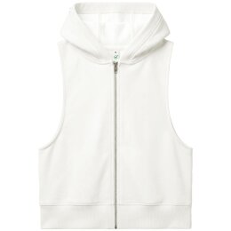 Earth Positive - EP318 - Womens Sleeveless Zip Hoodie -...