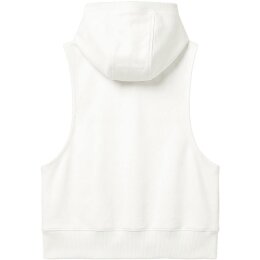 Earth Positive - EP318 - Womens Sleeveless Zip Hoodie - off white