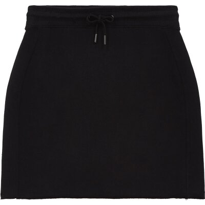 Earth Positive - EP342 - Raw Hem Skirt - black