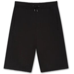 Earth Positive - EP344 - Raw Hem Sweat Shorts - Black