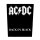 AC/DC - Back In Black - Backpatch (Rückenaufnäher)