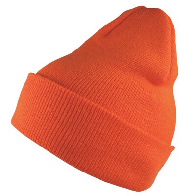 Flexfit - Premium Heavy Weight Long Beanie Beanie - 1501KC - blaze  orange