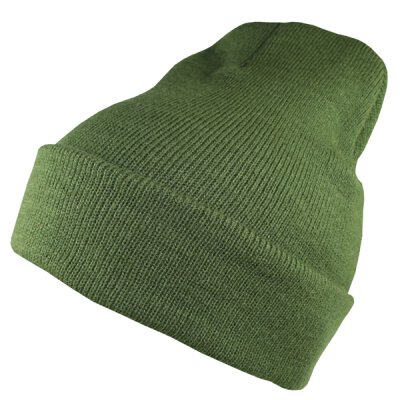 Flexfit - Premium Heavy Weight Long Beanie Beanie - olive
