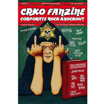 Corporate Rock Knockout (CRKO) - Fanzine (english) + 7" - Doppelausgabe #3/4