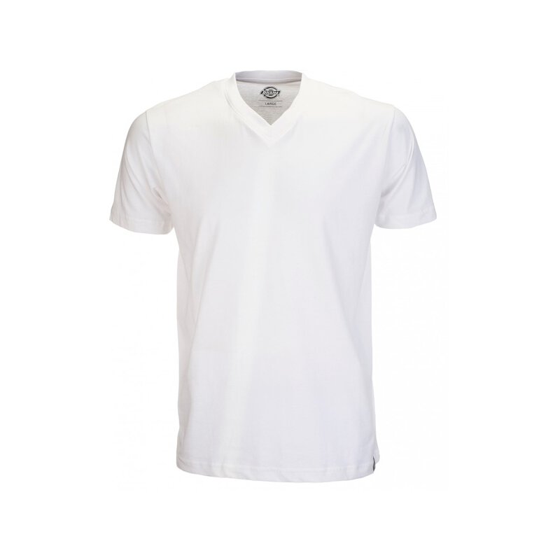 Dickies - Basic V-Neck T-Shirt - white