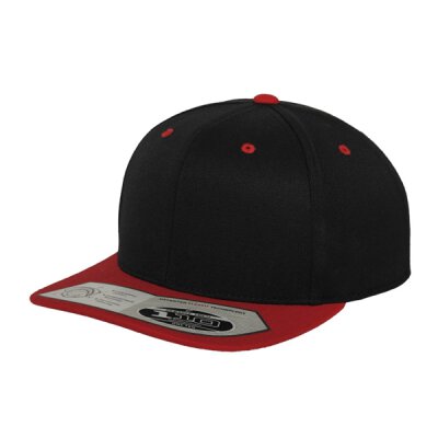 Flexfit - 110 Fitted Snapback - black/red