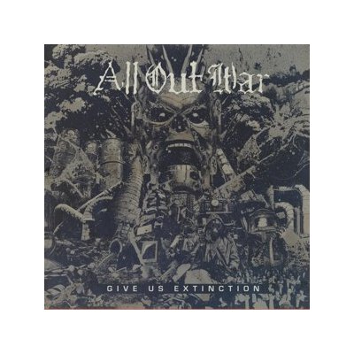 ALL OUT WAR - GIVE US EXTINCTION (LTD CLEAR VINYL) - LPD