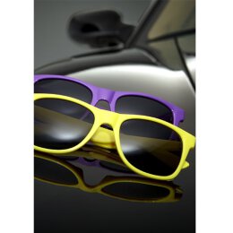 Groove Shades - Wayfarer Style - Sonnenbrille - neon yellow