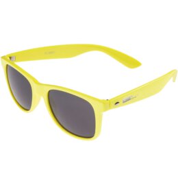 Groove Shades - Wayfarer Style - Sonnenbrille - neonyellow