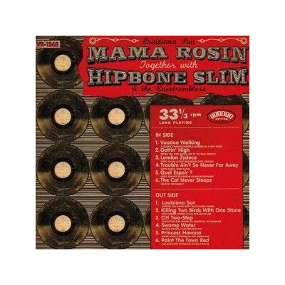 MAMA ROSIN & HIPBONE SLIM & THE KNEETREMBLERS - LOUISIANA SUN - LP