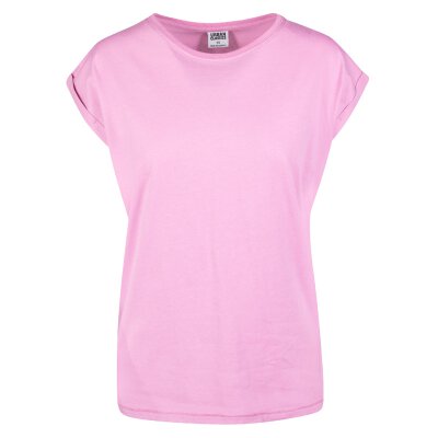 Urban Classics - TB771 - Ladies Extended Shoulder Tee - coolpink