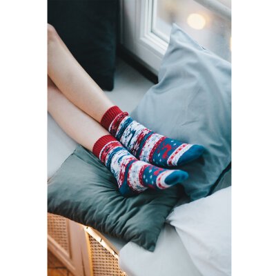 Many Mornings Socks - Warm Rudolph - Socken