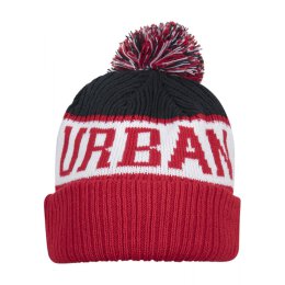 Urban Classics - TB2293 - Urban Classics Beanie - navy/red